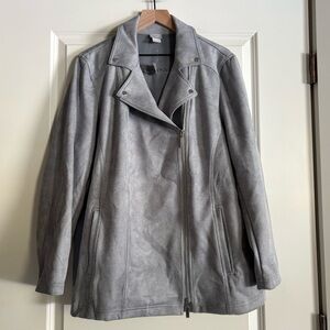 NWT Chicos Faux Suede Women’s Jacket